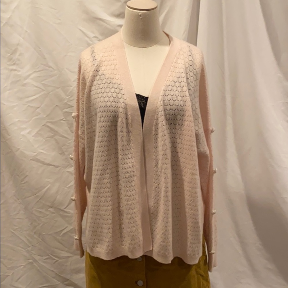 NWT Max&Moi Open Front and Pearl Sleeves C…